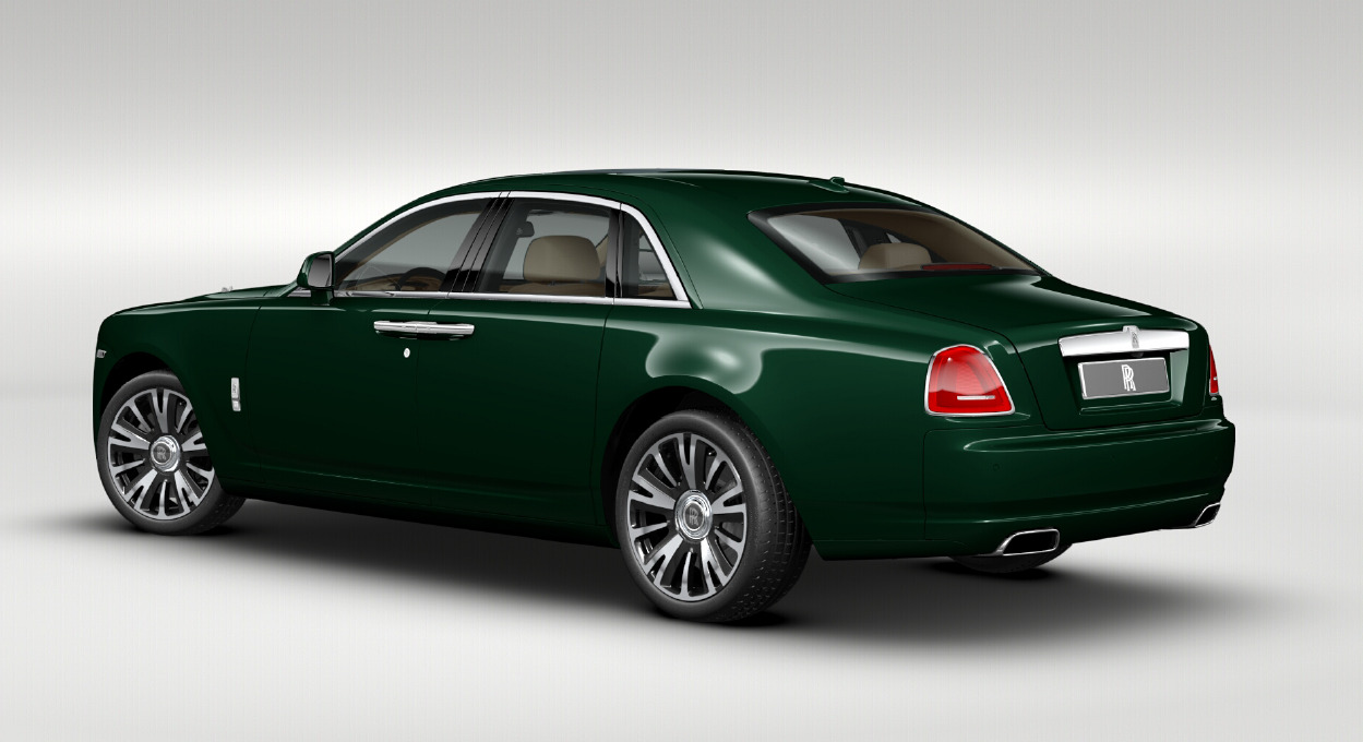 Green RollsRoyce Ghost Takes Bad Taste To A Whole New Level  CarBuzz