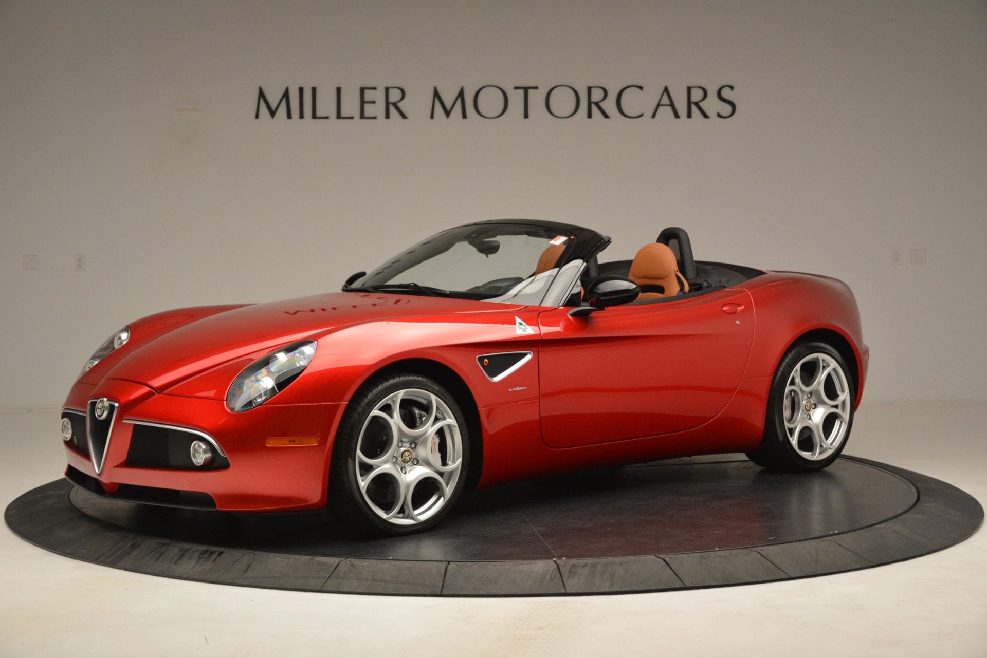 Pre Owned 09 Alfa Romeo 8c Spider For Sale Special Pricing Mclaren Greenwich Stock 6998